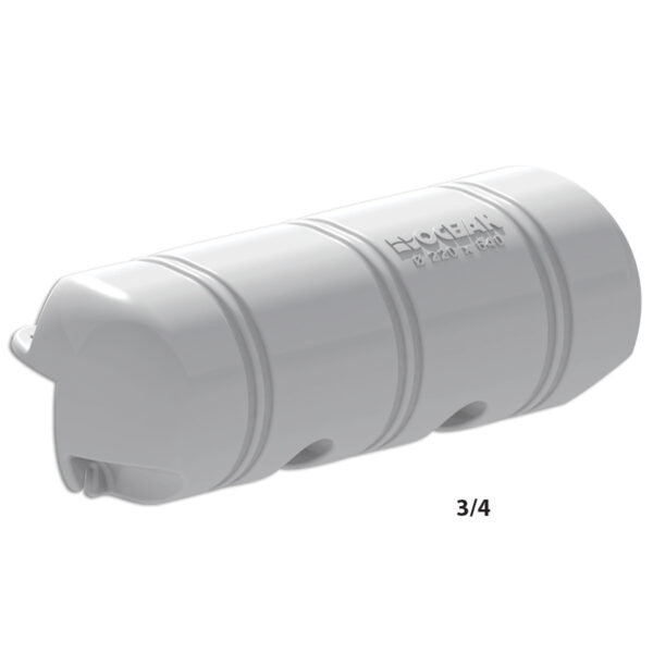 OCEAN Defensa para muelle. D220x640mm, ¾, Blanca