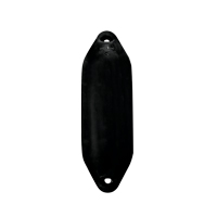 Defensa OCEAN U2, 14 x 50cm, Negro