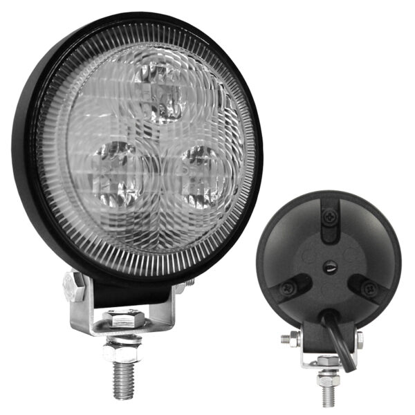 AquaLED Foco negro, 9W, DC, 12&24V,
