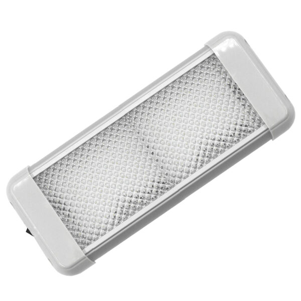 AquaLED Plafón, rectángulo, con interruptor, 9.6W, 12&24V DC
