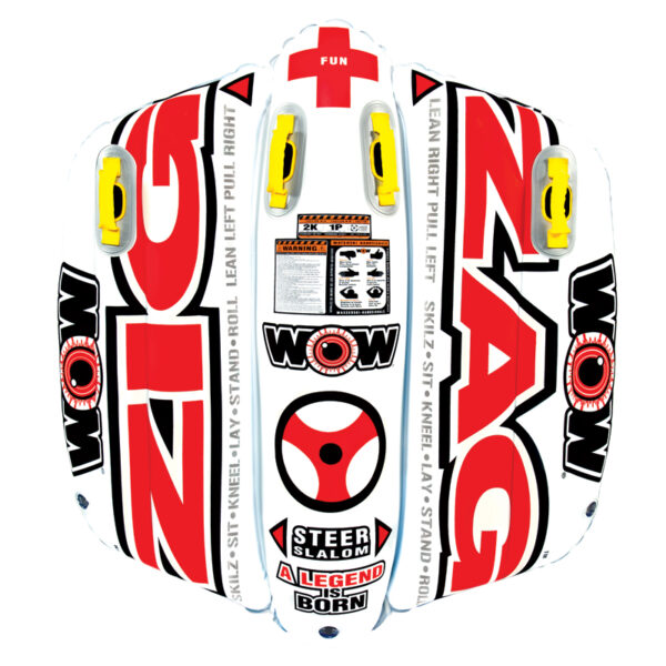 WOW Ski Tube, ZIG ZAG, 152x137cm
