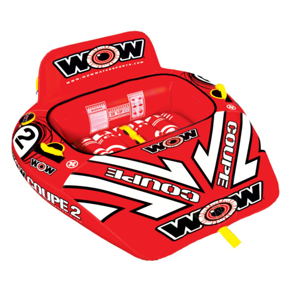 WOW Ski Tube, 2p COUPE COCKPIT towable, 152x147cm