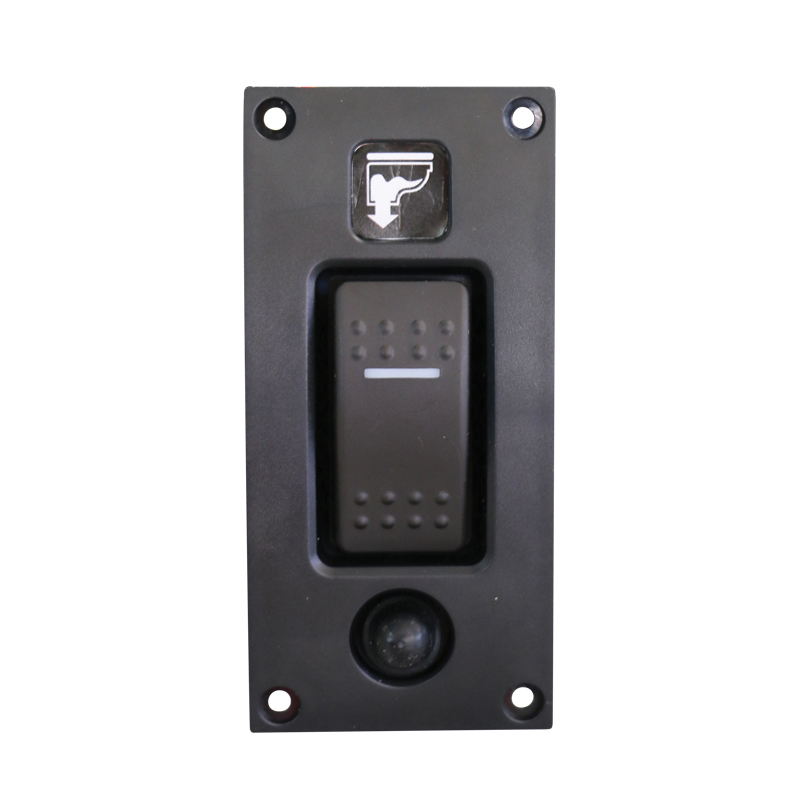 Interruptor de descarga eléctrico para inodoro, MON-OFF (2 posiciones), 3 pines, 12 V/24 V: imagen 1