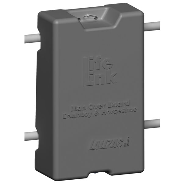 LifeLink MOB Danbuoy & Boya Herradura, gris