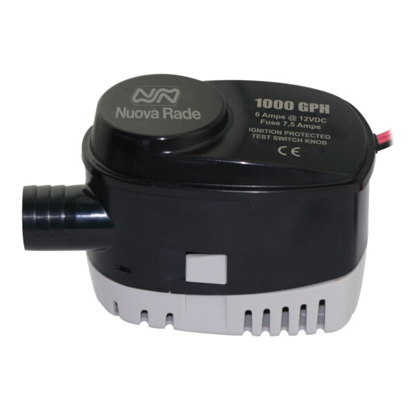 Bomba de sentina sumergible automática, 1000Gph, 12V