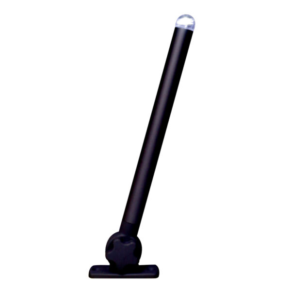 MICRO LED luz de poste plegable 25cm, luz blanca, negro