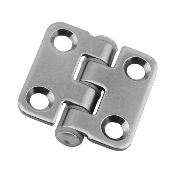 Bisagra Silenciosa, Derecha, Inox 316, L38mm, W37mm, grosor 1,8mm