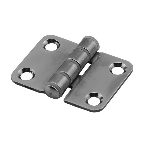 Bisagra Silenciosa, Derecha, Inox 316, L48mm, W37mm, grosor 1,8mm