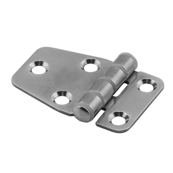 Bisagra Silenciosa, Derecha, Inox 316, L58mm, W37mm, grosor 1,8mm