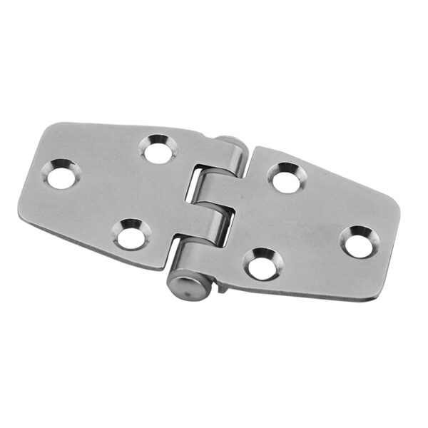 Bisagra silenciosa, invertida, Inox 316, L78mm, W37mm, grosor 1,8mm