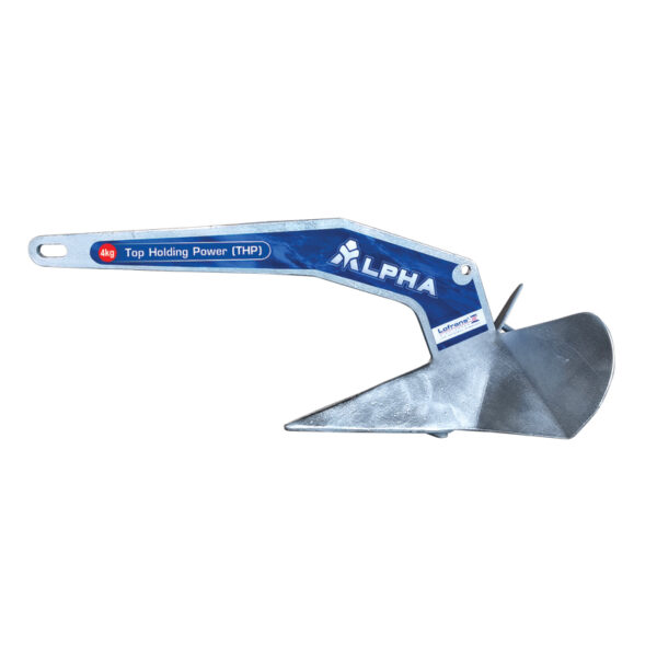 Ancla Lofrans ALPHA, Maximo Poder Agarre, Galvanizada al fuego, 6kg