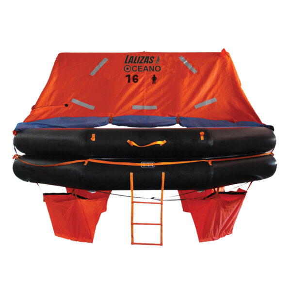 Balsa LALIZAS SOLAS OCEANO,MER,Tipo TOB,16prs,canister (A)