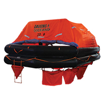 Balsa LALIZAS SOLAS OCEANO,MER,Tipo TOB,20prs,canister (B)