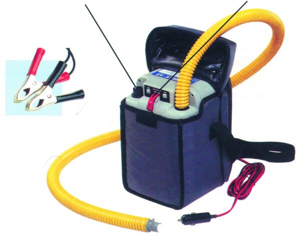 Electric boat inflator, 12V,300 mbar, 500 lt/min