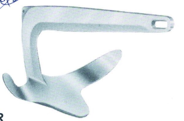 Ancla, Tipo Bruce, Inox 316, 5kg