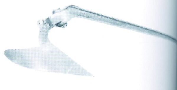 Ancla arado, galvanizada caliente, tipo CQR, 7kg