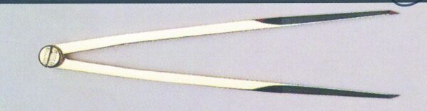 Compas de punta latón,20,3cm/8"