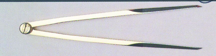 Compas de punta latón,20,3cm/8": imagen 1