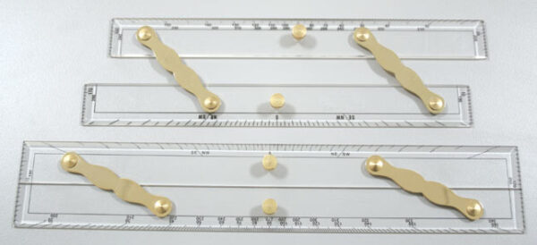 Reglas paralelas l 12",30cm