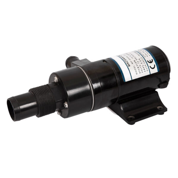 Waste pump with macerator, 700 Gph, 12V, 12A,