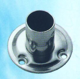 Base Redonda 90° , Inox 316, ø25mm