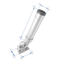 Cañero inox (De cubierta)