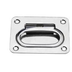 Tirador Plano, Inox 316, 76x57mm