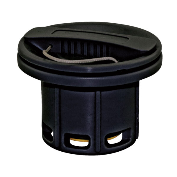 Valvula estandar hinchable,negra