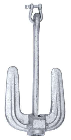 Ancla Tipo Hall C, 2.8kg, galvanizado caliente
