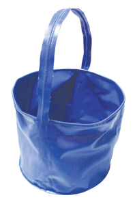 Cubo plegable de lona