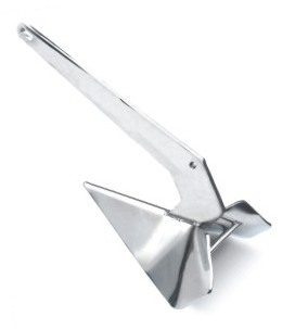Ancla, Tipo Delta, Inox 316, 10kg